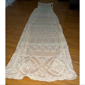 Knitted cover up